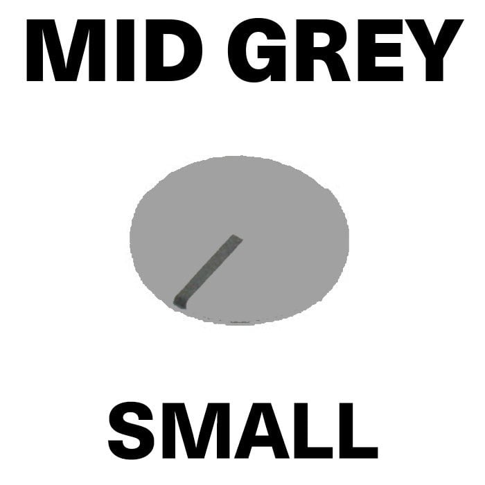 Small Mid Grey - Sifam Plastic Cap