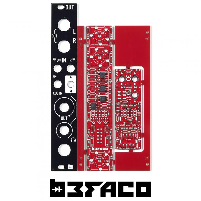 Befaco – Out – 1U Full DIY Kit – Thonk – DIY Synthesizer Kits