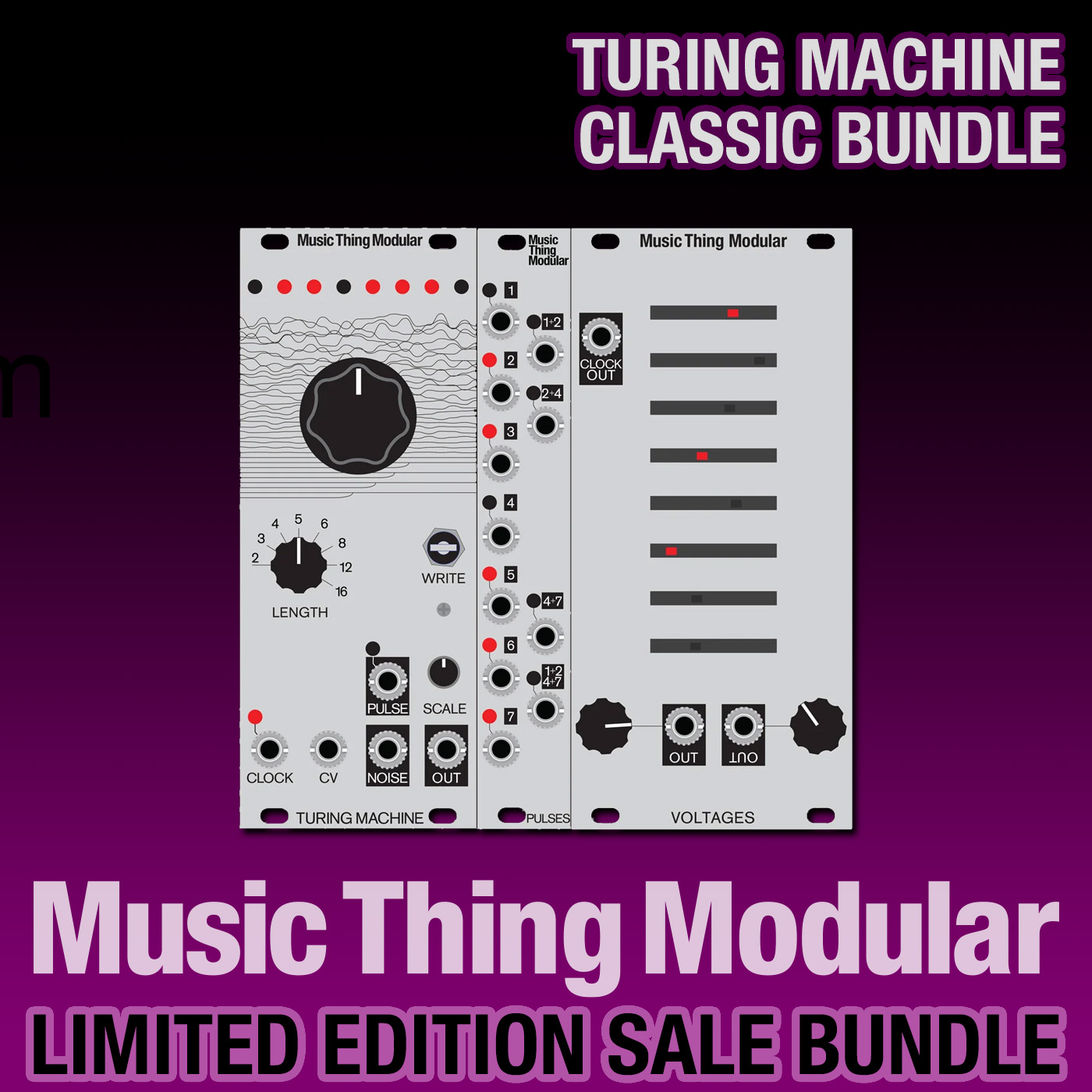 Music Thing Modular – Turing Machine Mkii Full DIY Kit – Thonk – DIY  Synthesizer Kits & Components