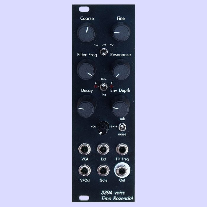 Timo Rozendal - 3394 Voice - Full DIY Kit