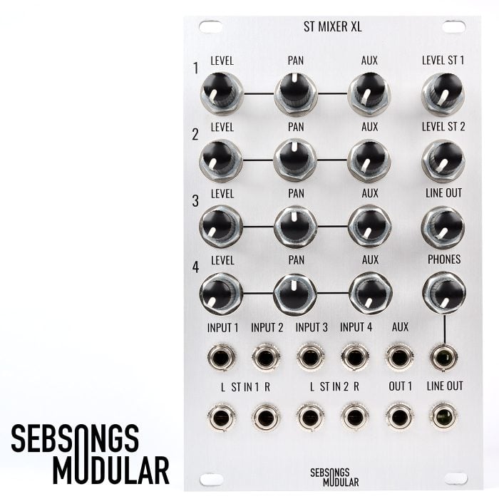 Sebsongs – Stereo Mixer XL – Full DIY Kit