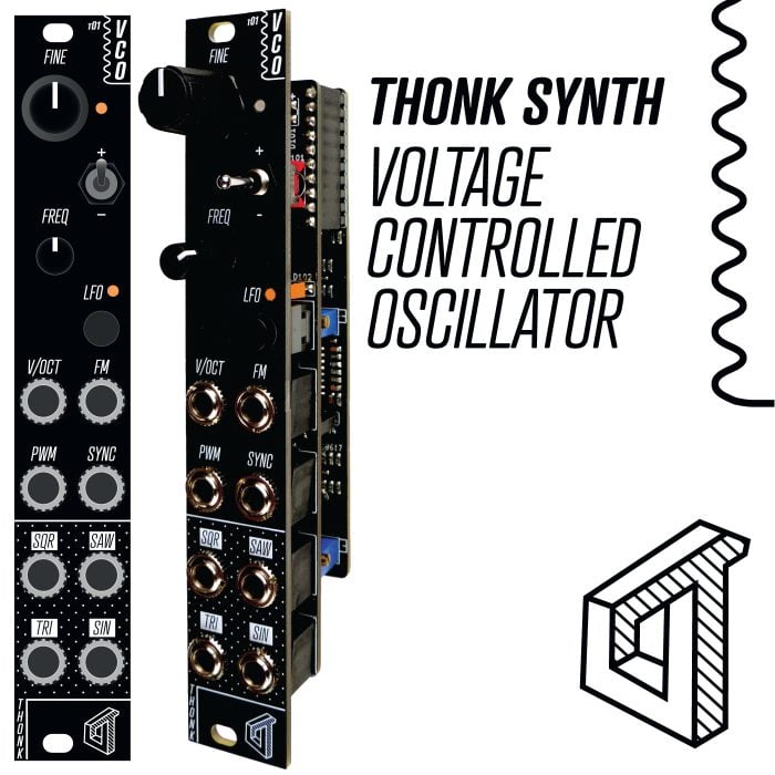 Thonk Synth - t01 VCO - Full DIY Kit