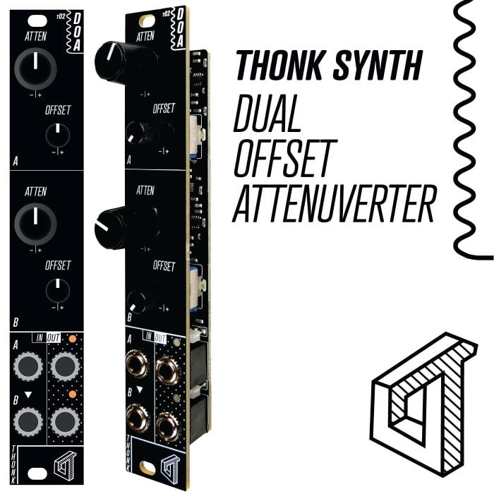 Thonk Synth - t02 DOA - Full DIY Kit