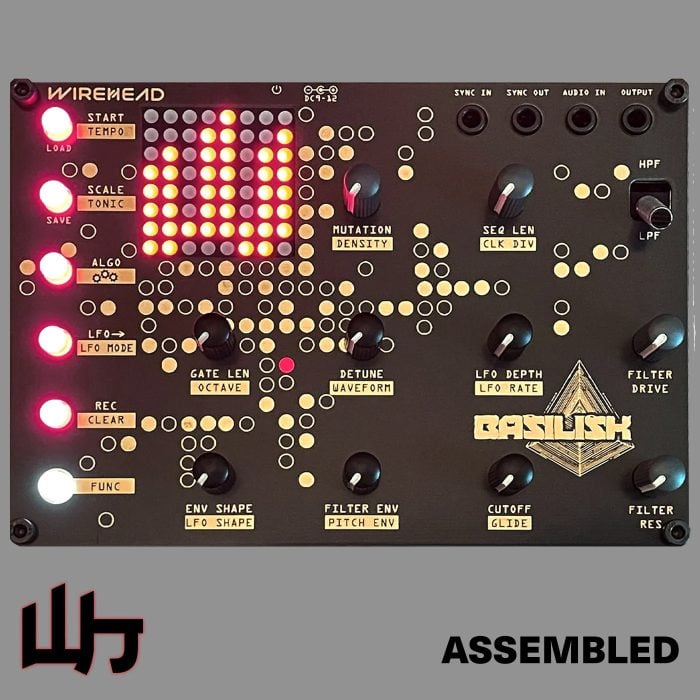 Wirehead Instruments - Basilisk - Assembled Synthesiser