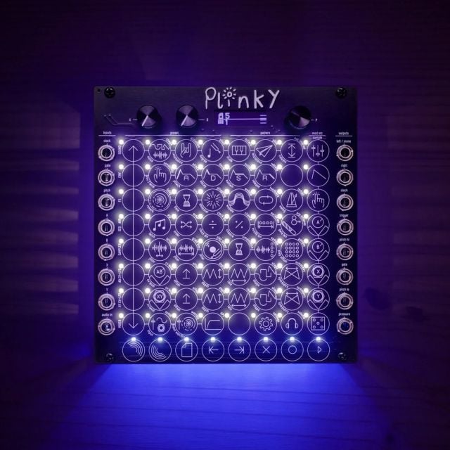 Plinky rev3 – 2024 – Full DIY Kit – Thonk – DIY Synthesizer Kits 